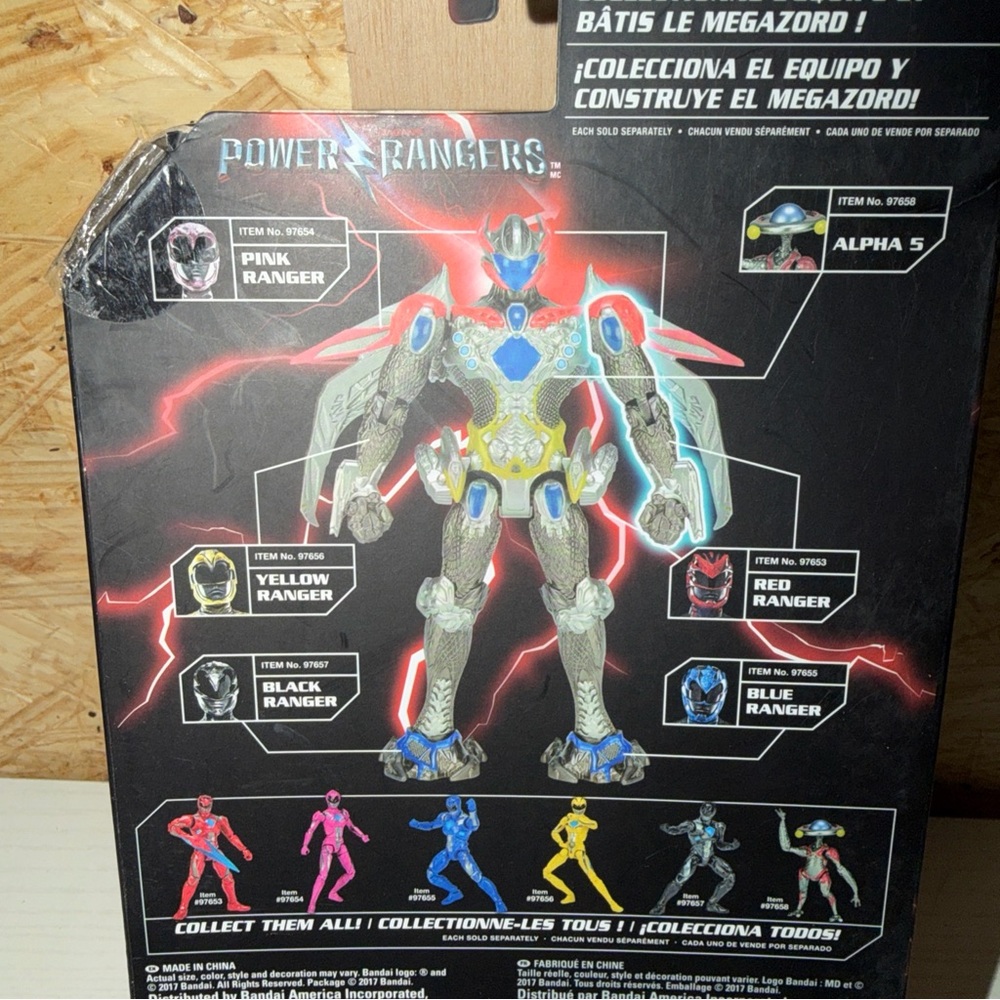 Power Rangers Red Ranger Action Figure by Bandai - Red - Picture 4 of 7